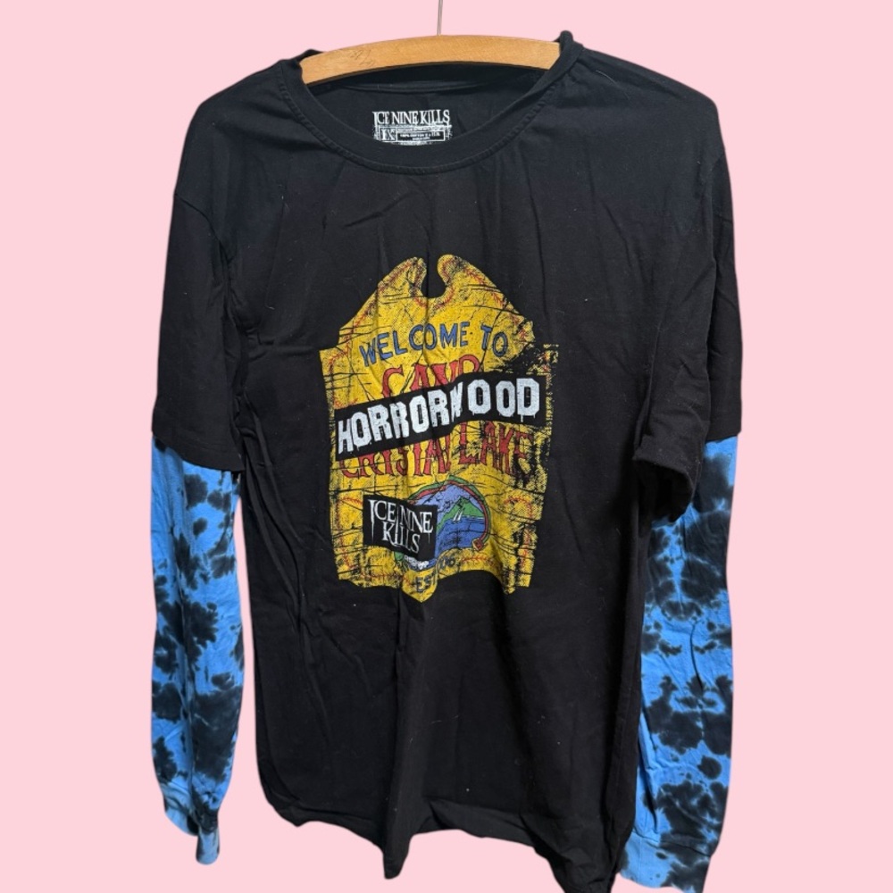 Ice Nine Kills Welcome to Horrorwood Long Sleeve Shirt (LG)